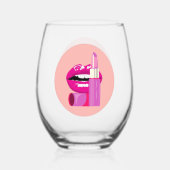 Verre À Vin Sans Pied Lèvres (Verso)
