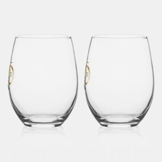Verre À Vin Sans Pied libellule d'infini (Gauche)