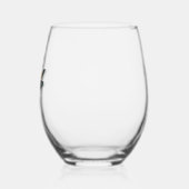 Verre À Vin Sans Pied Libellule étoile de Noël (Gauche)