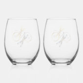 Verre À Vin Sans Pied Libellule Infinity (Verso)