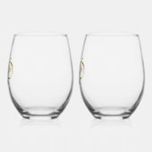 Verre À Vin Sans Pied Libellule Infinity (Gauche)