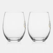 Verre À Vin Sans Pied Libellule Infinity (Droite)