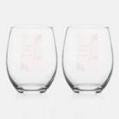 Verre À Vin Sans Pied Liberté Égalité Chardonnay Drôle Illustration de v (Verso)