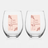 Verre À Vin Sans Pied Liberté Égalité Chardonnay Drôle Illustration de v (Recto)