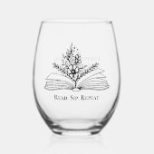 Verre À Vin Sans Pied Livre de Lover (Recto)