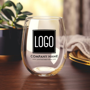 Verre À Vin Sans Pied Logo d'entreprise et site Web
