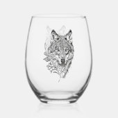 Verre À Vin Sans Pied Loup (Recto)