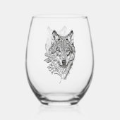 Verre À Vin Sans Pied Loup (Verso)