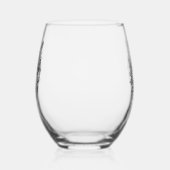 Verre À Vin Sans Pied Loup (Gauche)