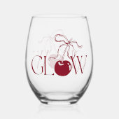 Verre À Vin Sans Pied Lueur (Verso)