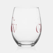 Verre À Vin Sans Pied Lueur (Droite)