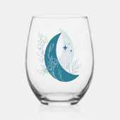 Verre À Vin Sans Pied Lune (Verso)