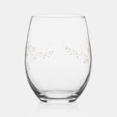 Verre À Vin Sans Pied Luxury Spring Wildflower bird Spring Flower Bouque (Gauche)