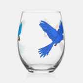 Verre À Vin Sans Pied Macaws (Verso)
