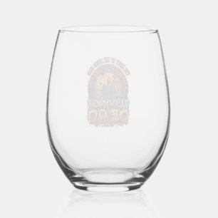 Verre À Vin Sans Pied Maison Hantée Halloween Nuit Vivante Morte Sorcièr
