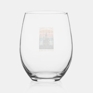 Verre À Vin Sans Pied Maison Hantée Vintage Ghost Arrive Halloween Dé