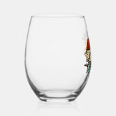 Verre À Vin Sans Pied Maman dure (Droite)