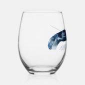 Verre À Vin Sans Pied Manta Ray (Droite)