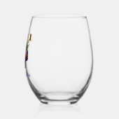 Verre À Vin Sans Pied Mardi Gras (Gauche)