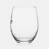 Verre À Vin Sans Pied Mardi Gras (Gauche)