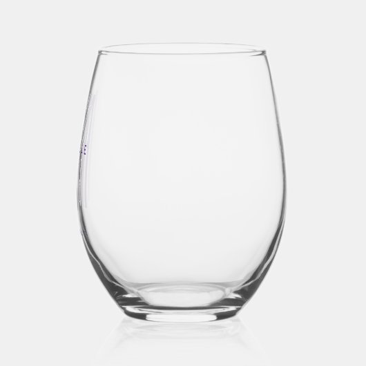 Verre À Vin Sans Pied Mariage de Bridesmaid (Gauche)
