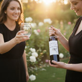 Verre À Vin Sans Pied Mariage de libellules, personnalisé