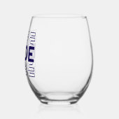 Verre À Vin Sans Pied Mariée (Gauche)