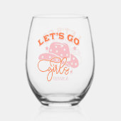 Verre À Vin Sans Pied Mariée Babe Bachelorette Nom personnalisé Vin Stem (Recto)