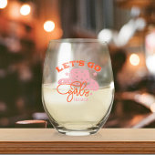 Verre À Vin Sans Pied Mariée Babe Bachelorette Nom personnalisé Vin Stem