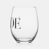 Verre À Vin Sans Pied Mariée Robe de Mariée Future Mariée (Gauche)