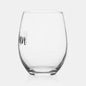 Verre À Vin Sans Pied Meilleur Mariage (Gauche)