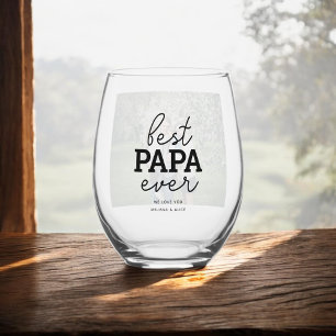 Verre À Vin Sans Pied Meilleure photo Papa Ever