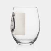 Verre À Vin Sans Pied Meilleure photo personnalisée jamais vue par maman (Gauche)