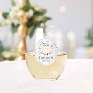 Verre À Vin Sans Pied Mignonne mère neutre pour être petit Citrouille