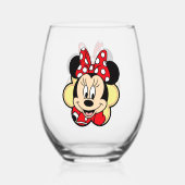 Verre À Vin Sans Pied Minnie (Recto)