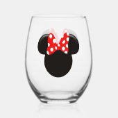 Verre À Vin Sans Pied Minnie (Recto)