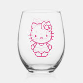 Verre À Vin Sans Pied Minou (Verso)