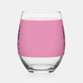 VERRE À VIN SANS PIED MODÈLE DE TEXTE D'IMAGE CHAUD MODERNE ÉDITABLE (Droite)