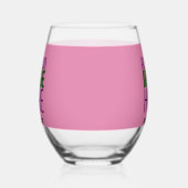 VERRE À VIN SANS PIED MODÈLE DE TEXTE D'IMAGE CHAUD MODERNE ÉDITABLE (Gauche)