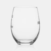 Verre À Vin Sans Pied Modern Will You Be My Bridesman Proposition Mariag (Gauche)