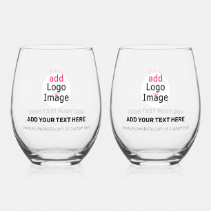 Verre À Vin Sans Pied Moderne Professionnel Personnalisable