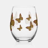 Verre À Vin Sans Pied Monarque chinois (Gauche)