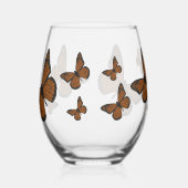 Verre À Vin Sans Pied Monarque gribouillé (Gauche)