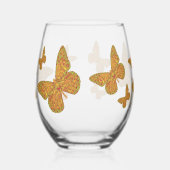 Verre À Vin Sans Pied Monarque indien (Droite)