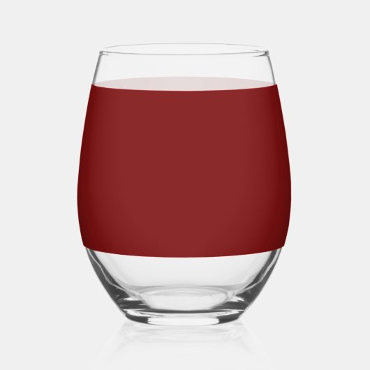 Verre À Vin Sans Pied Moonlight Red (Verso)