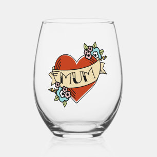 Verre À Vin Sans Pied Mum dur