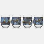 Verre À Vin Sans Pied Mur en pierre de style croate (Recto)