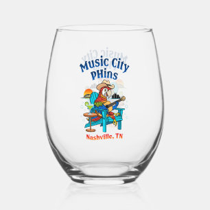 Verre À Vin Sans Pied Musique City Phins