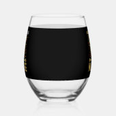 Verre À Vin Sans Pied Nacho Infirmière Moyenne Cinco De Mayo Infirmière (Gauche)