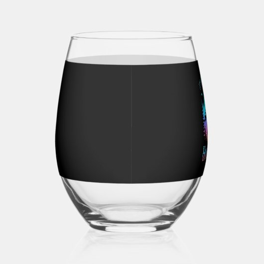 Verre À Vin Sans Pied Neon Halloween Witches Png (Droite)